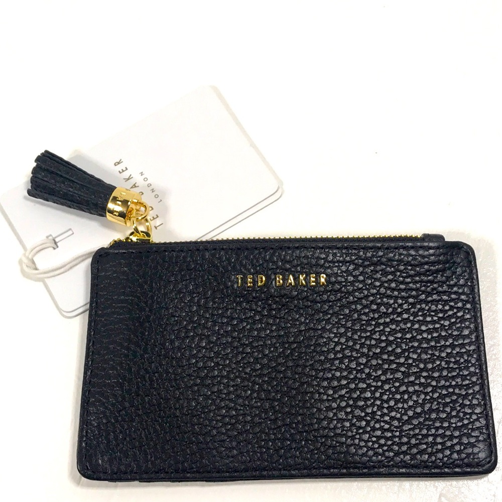 TED BAKER LONDON - Peggey Tassel Zip Card Holder